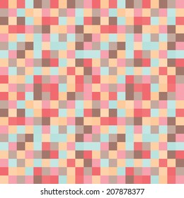 Abstract Pixel Vector Background