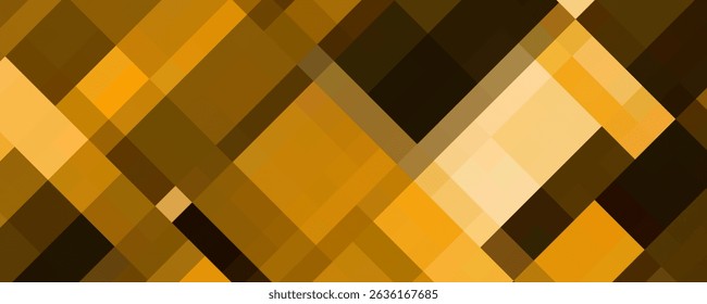 Abstract pixelated pattern in shades of orange and yellow. Minimalist digital art with a focus on texture and form.