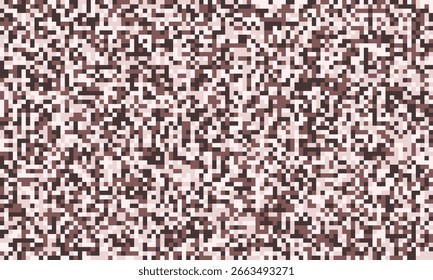 Abstract pixelated texture in muted pink and brown tones.  Perfect for backgrounds, website design, or creating a subtle, modern aesthetic.