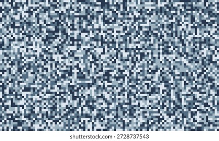 Textura em pixels abstrata em tons de azul.  Ideal para fundos, design de site ou projetos de arte digital.
