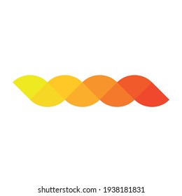 Abstract pixelized mosaic logo design
