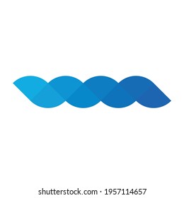 Abstract pixelized mosaic logo design