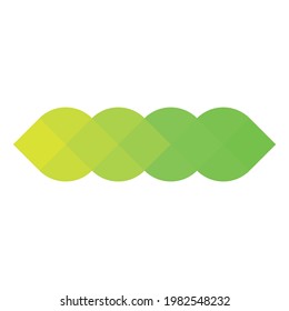 Resumen del diseño del logotipo de mosaico pixelado