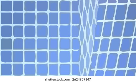 Fondo a cuadros Abstractas con textura líquida marrón y Formas a cuadros rotas