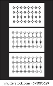 abstract the plane with rhombuses