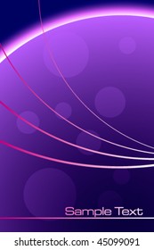 Abstract planet Vector. Also available in raster.