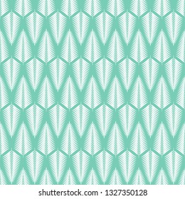Abstract plant illustration pattern