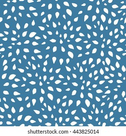 Abstract plant seamless pattern. 