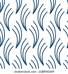 Abstract plant sprig botanical seamless pattern vector illustration abstract background