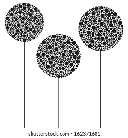 abstract plant - vector illustration