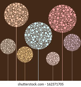 abstract plant - vector illustration