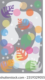 abstract, plants, atmosphere, melancholy, bubbles