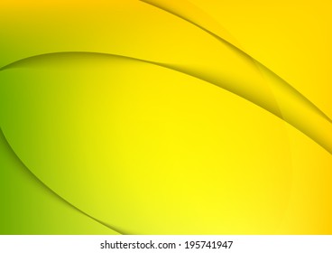 abstract plastic yellow summer background 