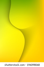 abstract plastic yellow summer background 