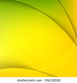 abstract plastic yellow summer background 