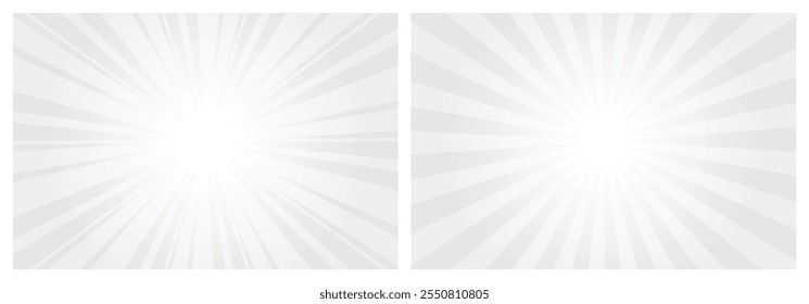 Abstract Platinum Gray Sunburst background. Editable Sunburst background, Sunburst, Sunbeam