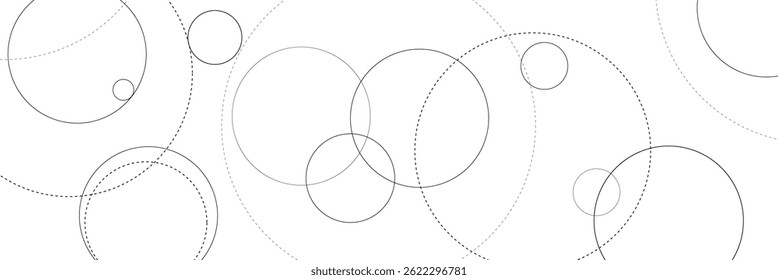 Conexión Abstractas de los círculos del plexo para la comunicación global .Ilustración vectorial . EPS 10. 