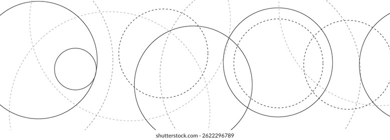 Conexión Abstractas de los círculos del plexo para la comunicación global .Ilustración vectorial . EPS 10. 