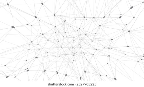 Abstract Plexus mesh geometric background. Dots or circles connected by lines. Technology abstract background. Minimalist mesh backdrop. Abstract polygonal shape.