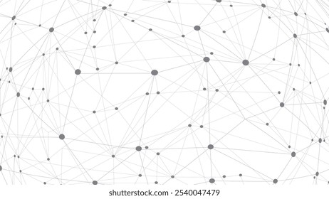 Abstract Plexus mesh geometric background. Dots or circles connected by lines. Technology abstract background. Minimalist mesh backdrop. Abstract polygonal shape.