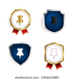 Abstract Pointer Badge and Label Collection, can be used for business designs, presentation designs or any suitable designs.