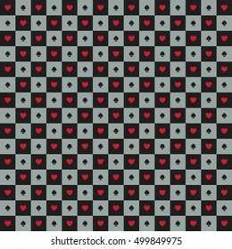 Abstract poker background
