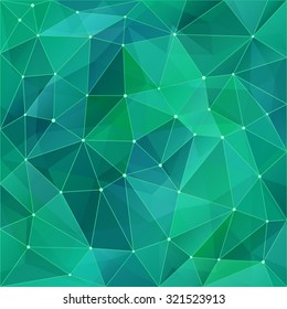Abstract poligon geometric background