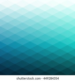 Abstract poligonal background of rhombus. Geometry triangle, mosaic illustration with gradient colors.