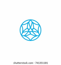 The Abstract Poligonal Logo