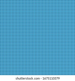 Abstract polka dot background. Blue dotted texture. Vector illustration