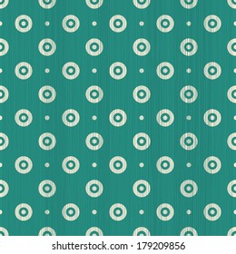 abstract polka dot geometric seamless pattern with a fabric effect texture