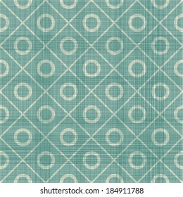 abstract polka dot geometric seamless pattern with a fabric effect texture