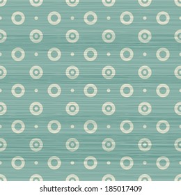 abstract polka dot geometric seamless pattern with a fabric effect texture