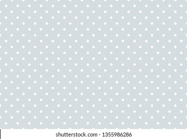 Abstract polka dot seamless pattern background. Blue pattern with circle modern stylish texture. Vector illustration.