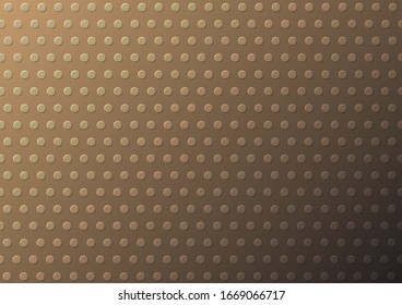 Abstract polka dots pattern 3D