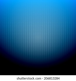 abstract polka dots pattern on dark blue sky with shadow background (vector)