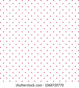 abstract polka red vector