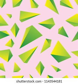 Abstract poly pattern. Vector image.