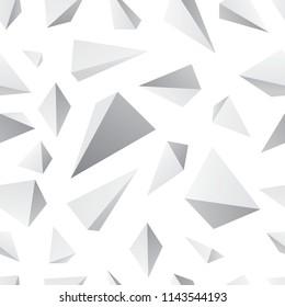 Abstract poly pattern. Vector image.