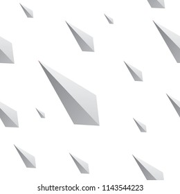 Abstract poly pattern. Vector image.