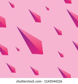 Abstract poly pattern. Vector image.