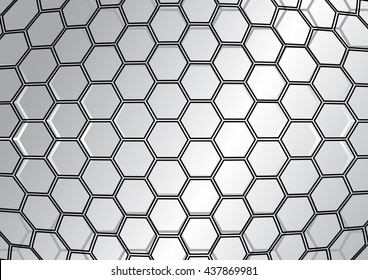 Abstract polygon background