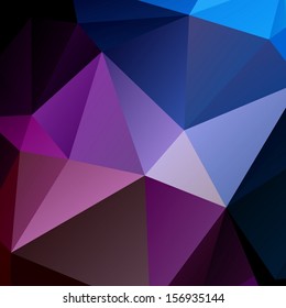 Abstract Polygon background 3d colorful vector illustration