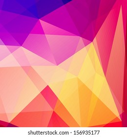 Abstract Polygon background 3d colorful vector illustration