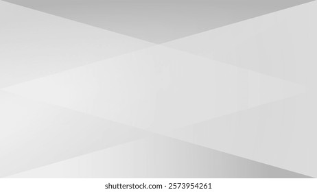 Abstract polygon background. Black white gray dark of geometric pattern shape background. Gradient shadow grain grungy design template for presentation.