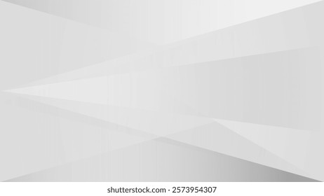 Abstract polygon background. Black white gray dark of geometric pattern shape background. Gradient shadow grain grungy design template for presentation.