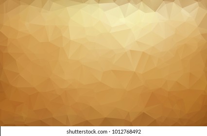 Abstract polygon background brown shades