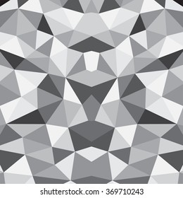 abstract polygon background consisting of triangles