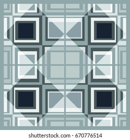 Abstract polygon abstract background design on vector illustration black gray