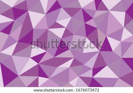 Abstract polygon background full Color
